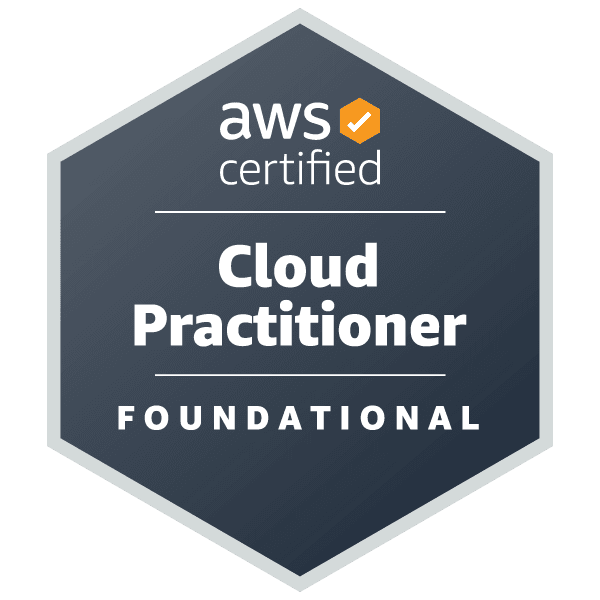 AWS Cloud Practitioner Certification Logo