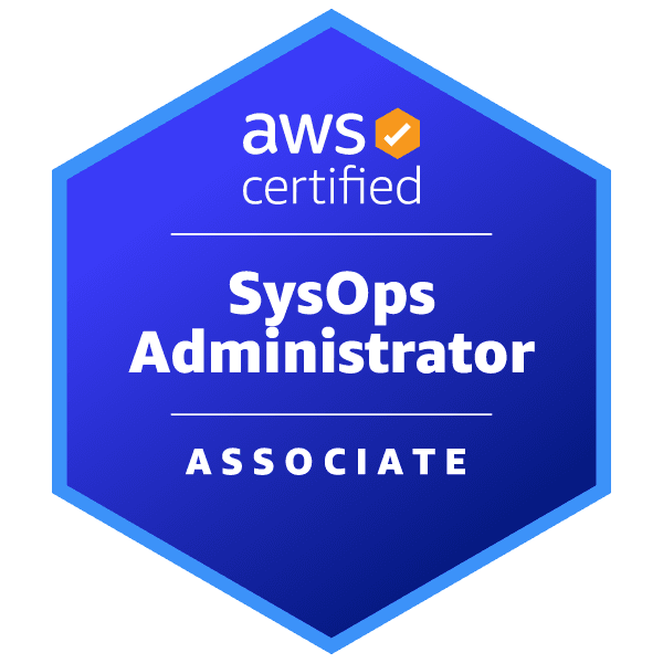 AWS Certified SysOps Administrator - Associate Certification Logo