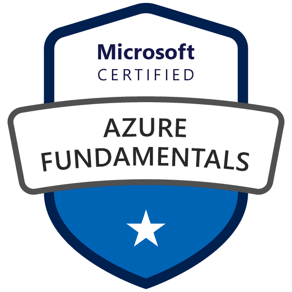 Azure Fundamentals Certification Logo