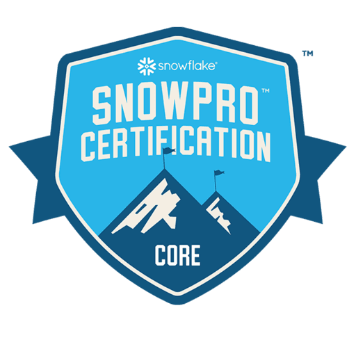 Snowflake SnowPro Core Certification Logo